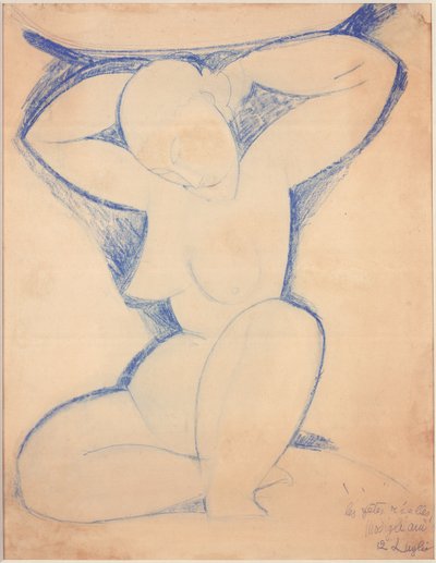 Caryatid by Amedeo Modigliani